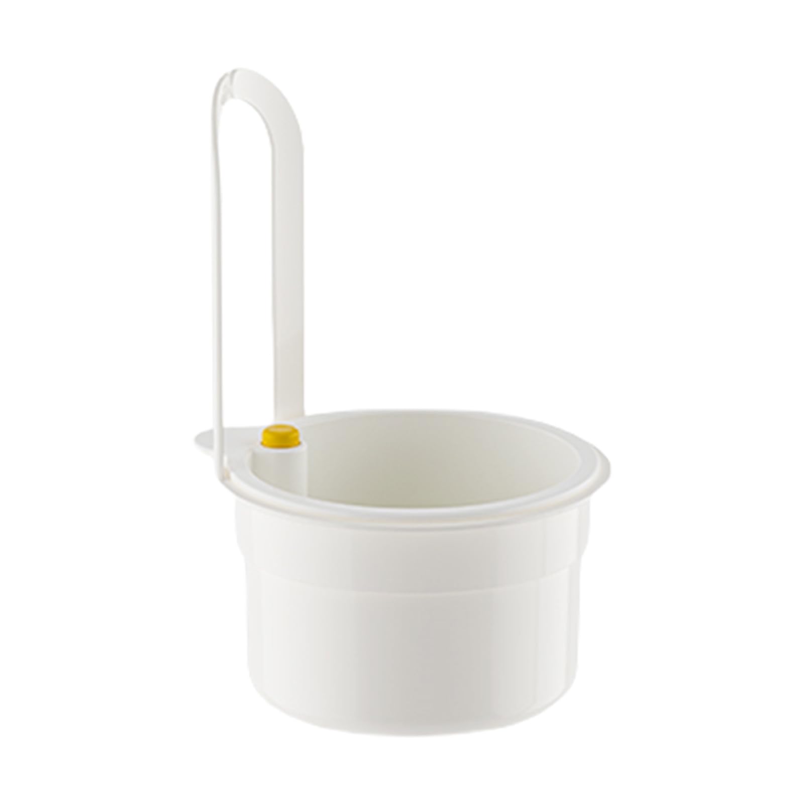 Msioytog Quick Install Kitchen Sink Drain Rack with Drainage Holes Compacts Design Vegetable Strainer Basket for Sponges Rack Sink Hanging Basket for Draining Food