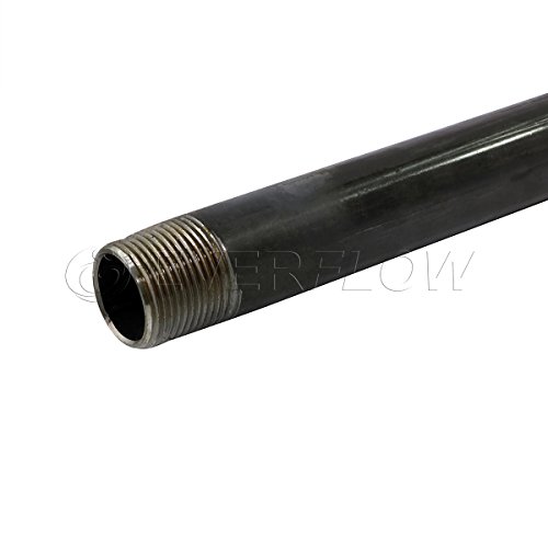 Everflow PCBL3460 Steel Pipe, Pre Cut Pipe 3/4 x 60 Inch Black - Thumbnail 2