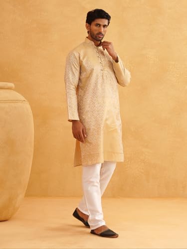 Sojanya (Since 1958 Men'S Cotton Blend Stitched Dhoti, Size Freesize3