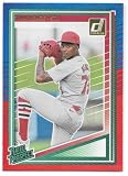 Tink Hence 2025 Donruss Rated Prospect Red and Blue Card #166