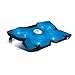 SPIRIT OF GAMER AIRBLADE 500 BLUE : Refroidisseur pour PC PORTABLE 13-17'' / 4 ventilateurs silencieux de 120 mm à leds bleus + variateur de vitesse / 3 positions d'inclinaison / câble nylon tressé