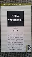 Krieg / Nachkrieg. Zwei Romane 3499400359 Book Cover