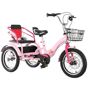 LSQXSS Klappdreirad mit Rücksitz