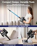 KEPLIN Cordless Vacuum Cleaner – Speed Suction with Easy Reach Bendable Wand – LED Display – Stick Hoover – Pet Hair – Carpet & Hard Floor Clean (150W)- 1 Year Warranty - Image 2