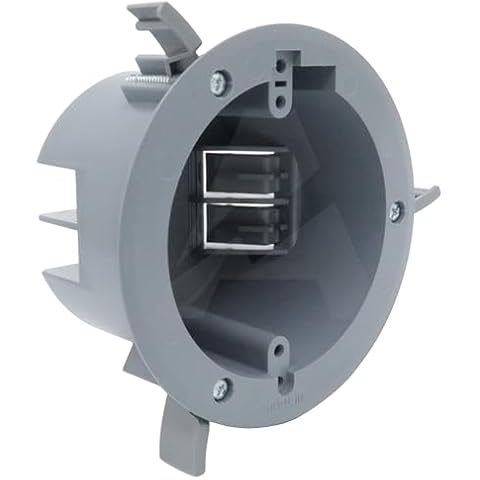 Airmont Products Round Electrical Box Cover
