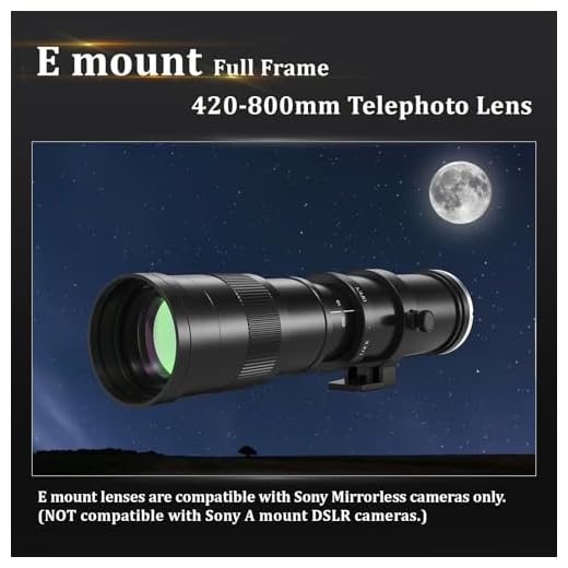 420-800mm Telephoto Lens for Sony E Mount