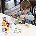 Pete the Cat - Wood Stacking Block Set - 50 pieces