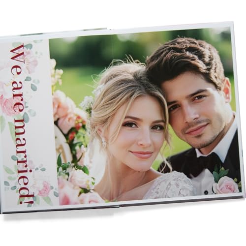Deluxe Custom Photo Book 8x11 Just Upload We Design for Free! 180 Layflat Seamless Binding Waterproof Pages Perfect Memory Gift for Wedding Graduation Pets