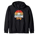 Photo Gallery caffeina king coffee felpa con cappuccio Photo Gallery caffeina king coffee felpa con cappuccio