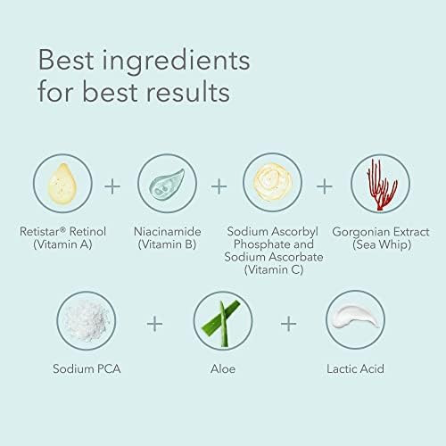 Miniatura 6 de Triple Active Reclaiming Face Serum, suero de retinol estabilizado con niacinamida y vitamina C, suero facial, 1 onza