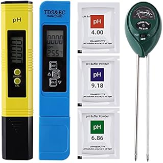 Petuivcor Digital Water Tester PH Meter & TDS Meter EC Meter and Temperature