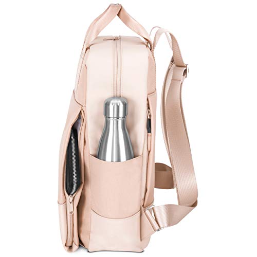 Johnny Urban Mochila Mujer & Hombre Rosa - Jona Large - Bolso para Trabajo, Excursión, Tiempo Libre - Compartimento para el Portátil - Hidrófugo