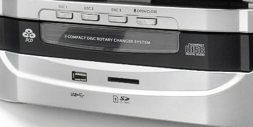 Canviador de CD dual MP 301 i ports USB/SD