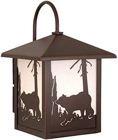 Vaxcel International Bozeman 8In. Outdoor Wall Light Bbz (Bear)