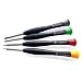 Produktbild Triwing Tripoint Schraubendreher-Set für Nintendo Switch JoyCon Wii DS Lite Reparaturwerkzeuge, 0,6 mm, 1,5 mm, 2,5 mm, 3,0 mm, Y-Spitze, 4 Stück