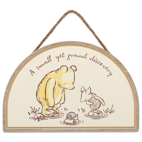 Disney Winnie the Pooh Small Yet Grand Wood Wall Decor