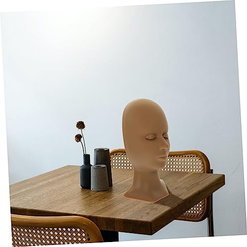 Mannequin silicone extensions de cils avec yeux remplaçables VICASKY