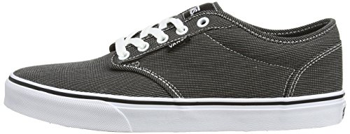 Image of Vans Men's Low-Top Trainers Skateboarding Shoes, Grey Textile Mix, US 7.5
