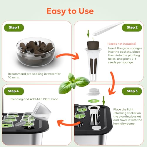 Smart Indoor Hydroponic Garden Kit