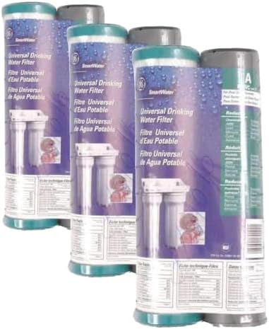 GE FXSVC Under Sink Water Filter, Replacement for Water Filtration System, Twice-Filtered Water, Reduces Sediment & Other Impurities from Water, Replace Every 6 Months, 2 Filters image 4