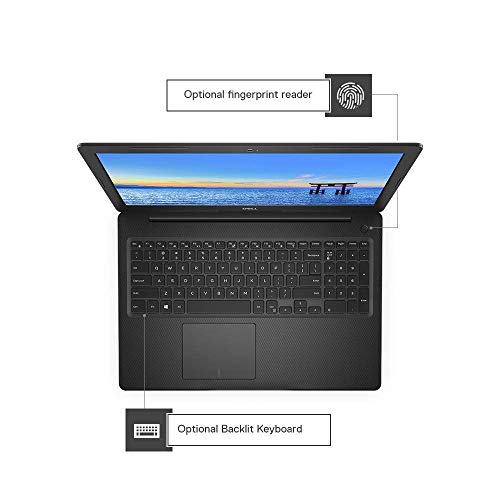 Image of Dell Inspiron 3593 15.6 inches FHD Laptop (Intel 10th Gen i3-1005G1 /4GB /1TB HDD /Windows 10 + MS Office /Integrated Graphics /Black) D560236WIN9B, 2.02kg