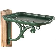 Urban Garden Wild Bird Tray Table Feeder, Green