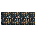 Grande taille pour une polyvalence : mesurant 30,5 x 80 cm, ce grand tapis de souris imprimé tigre de style cyber offre suffisamment d'espace pour votre souris et votre clavier. Il sert de tapis de souris pour les configurations de bureau et peut également fonctionner comme sous-main de bureau, offrant à la fois confort et style