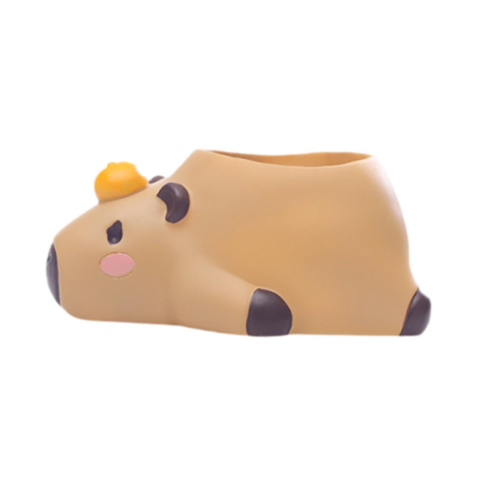 YIXANNX Small Flower Pot Multipurpose Animal Flowerpot Decorative Centerpiece For Modern Homes Is Sturdy Flower Storage Container Gift Home Kitchen Animal, Lie Prone