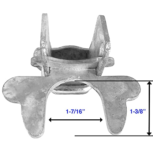 image for Jake Sales Kennel Gate Latch for Dog Kennels and Kennel Panels - 1-3/8