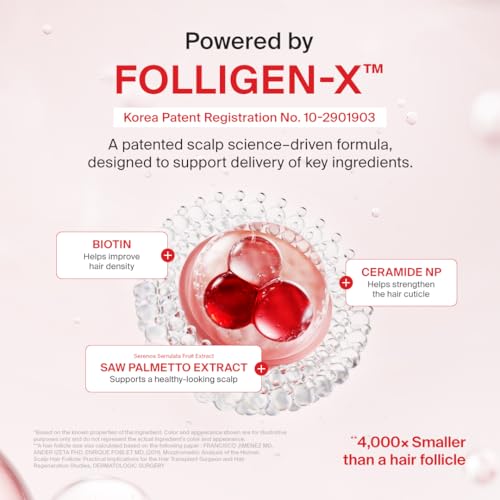 Image of Dr.FORHAIR Folligen Tonic 4.06 fl oz | Scalp Serum for Hair Care | Scalp Care and Nourishment | Revitalizing Tonic for Healthy Scalp & Hair Thickening