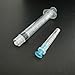 Disposable Lab Syringes, Individually Packed for Scientific Research, Industrial Dispensing or Liquid Measuring (3CC 23G 1