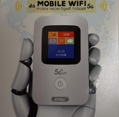 MINI ROUTER WIFI MODEM 5G/4G LTE ANDOWL Q-A214 WIRELESS PORTATILE HOT ...