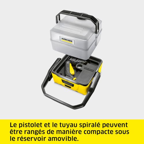 KÄRCHER OC 3 PLUS NETTOYEUR HAUTE PRESSION COMPACT BATTERIE JAUN - vue 9