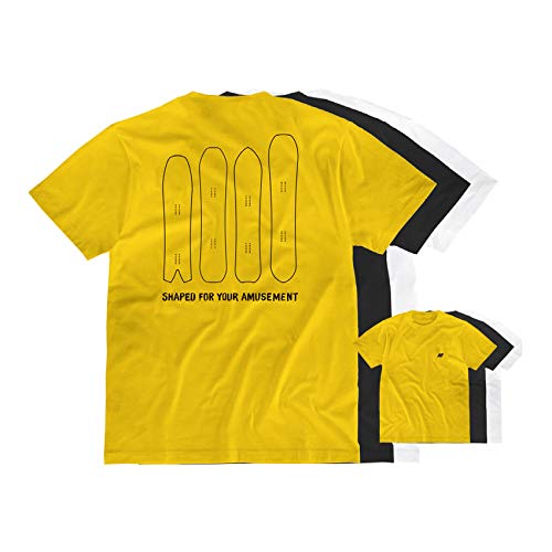 K2 Unisex -Adult's Snowboard Erwachsene ENJOYERS TEE Black T-Shirt, M, 20D2401.1.2.M