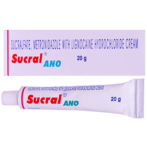 Sucral-Ano 7%/4% - Tube of 20gm Cream
