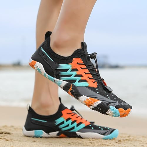 Image of Hike Barefoot Shoes for Women Men, Pro Barefoot Shoe with Wide Toe Box for Hiking, Walking, Swimming, Non-Slip Breathable Lightweight Water Shoes Unisex
