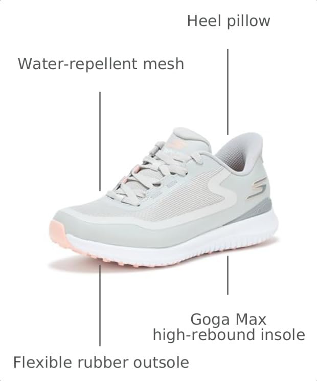 Image of Skechers GO GOLF Flight Slip-in Spikeless Golf Shoe