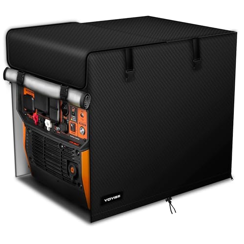 YOYISS Inverter Generator Cover. 600D+210D Heavy Duty Waterproof. 24’’L×19’’W×21’’H...