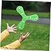 Outanaya 2Pcs Soft Returning Boomerangs for Adults Triangle Hand Throwing Outdoor Game Bright Colors for Beginners Safe for Play at Parks Beaches