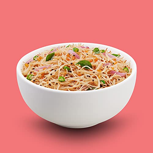 SLURRP FARM Preservative Free Vermicelli, Semiya No Maida, No White Rice, Foxtail/Little Millet Vermicelli, 180 grams Each (Pack Of 2)