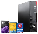 Fujitsu Esprimo D738 PC Computer Intel Core i5-9400@ bis zu 4,1 GHz 8 GB 512 GB SSD mit Windows 11 Pro & GRATIS Bluetooth, WLAN & Antiviren-Software inkl. 12 Monate Garantie (Generalüberholt)