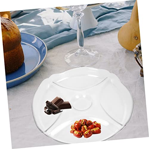 Mikinona Nordic Style Snack Plate Breakfast Candy Holder Stackable Serving Tray