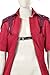 Wolancy Devil Cry 5 Cosplay Dante Costume Anime DMC Red Retro Trench Coat Jacket Gloves Outfit Demon Suit for Mens (red, Large)