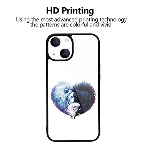 Joyland Love Lion Phone Case For Iphone 11 Aesthetic Sun Moon Lion Heart Case For Girls Boys #TOP1