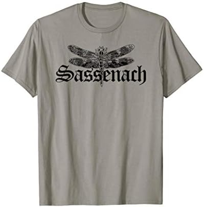 Scottish Gaelic ShirtsOutlander Shirt Sassenach Dragonfly Clair Symbol T-Shirt