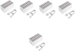 5Pcs 12 Carregador Estação De Carregamento De Mesa Estações De Carregamento De Telefone Celular Estação De Carregamento De Mesa Hub De Carregamento USB Estação De Carregamento USB