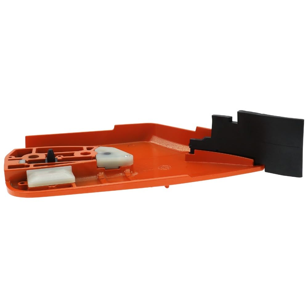 Cubierta de Embrague Lateral Freno Cadena, Compatible con Motosierra Husqvarna 365 372 372XP 371 362 385 390 570 575 Piezas de Motocicletas