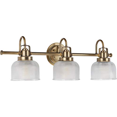 Progress Lighting P2992-163 Archie Collection Clear Double Prismatic Glass Coastal