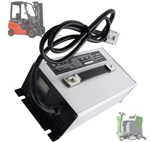 Forklift Battery Charger,48 Volt 25 Amp Battery Charger,with 50A/120A/175A Anderson Plug Suitable for 48V Electric Forklifts,Electric Boats,Golf Cart Battery Charger,Electric Sightseeing Car(350A)