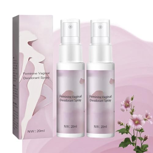 2 piezas Desodorante Intimos Femenino, Perfume Intimos Mujer, Feminuine Vaginal Deodorants Spary, Spray De Cuidado Personal, Limpieza s uave, Frescura Duradera